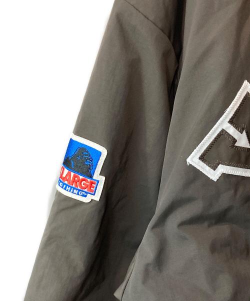 X-LARGE（エクストララージ）X-LARGE (エクストララージ) NYLON PUFFER JACKET ブラウン サイズ:XLの古着・服飾アイテム