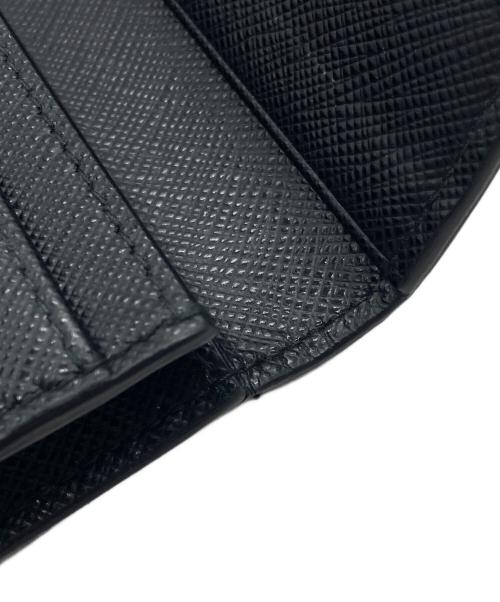 PRADA（プラダ）PRADA (プラダ) サフィアーノ カードケース ブラックの古着・服飾アイテム