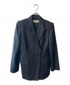 Yves Saint Laurentイヴサンローラン）の古着「ダブルジャケット」｜ネイビー