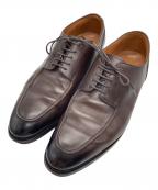 山陽山長サンヨウヤマチョウ）の古着「Uチップシューズ」｜ブラウン