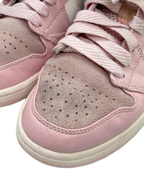 NIKE（ナイキ）NIKE (ナイキ) AIR JORDAN 1 MID ピンク サイズ:23.5cmの古着・服飾アイテム