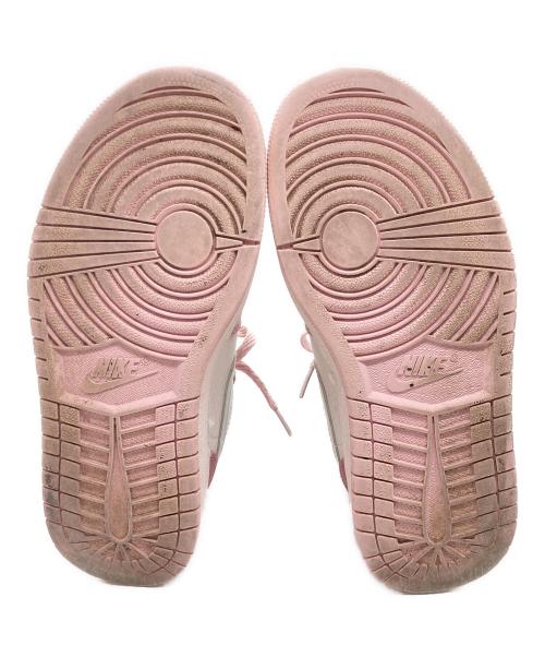 NIKE（ナイキ）NIKE (ナイキ) AIR JORDAN 1 MID ピンク サイズ:23.5cmの古着・服飾アイテム