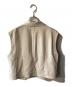 IENA (イエナ) ラペルドショートジレ ベージュ サイズ:free 未使用品：8000円