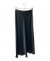IENA（イエナ）の古着「ダブルサテンスカート」｜ブラック