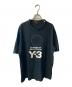 Y-3（ワイスリー）の古着「Stacked Logo Tee」｜ブラック