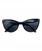 PRADAプラダ）の古着「キャットアイサングラス」｜ブラック