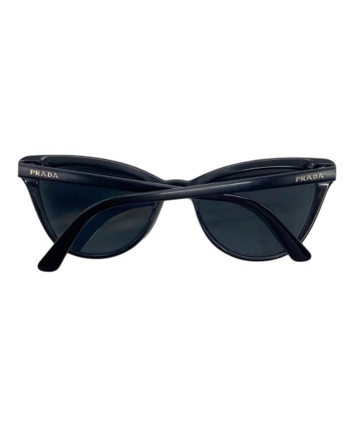 PRADA（プラダ）PRADA (プラダ) キャットアイサングラス ブラックの古着・服飾アイテム