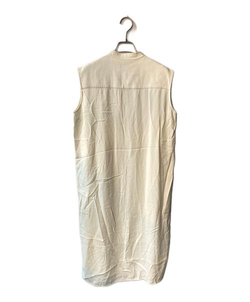 HELMUT LANG（ヘルムートラング）HELMUT LANG (ヘルムートラング) ノースリーブスキッパーワンピース アイボリー サイズ:XSの古着・服飾アイテム