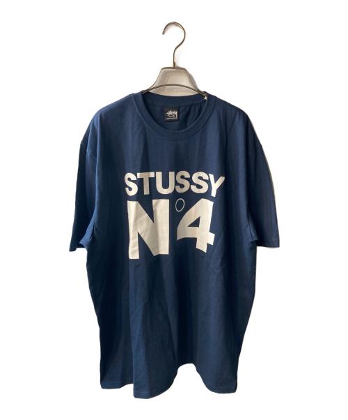 stussy（ステューシー）stussy (ステューシー) No.4 Tee ネイビー サイズ:XLの古着・服飾アイテム