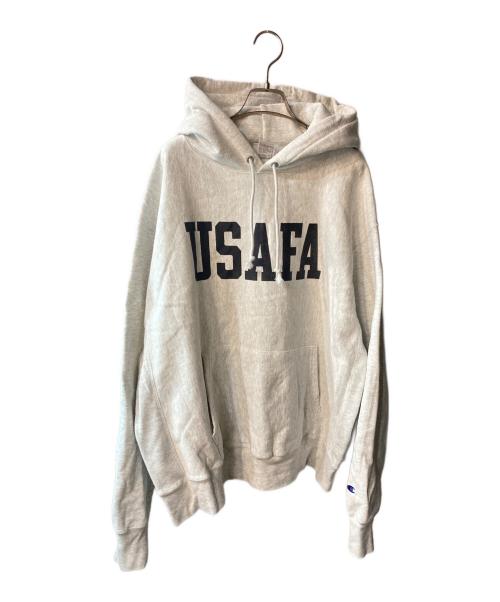 Champion REVERSE WEAVE（チャンピオン リバース ウィーブ）Champion REVERSE WEAVE (チャンピオン リバース ウィーブ) パーカー グレー サイズ:XLの古着・服飾アイテム