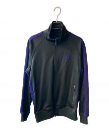 Needles（ニードルズ）の古着「Track Jacket-Poly Smooth」｜ブラック×ブルー
