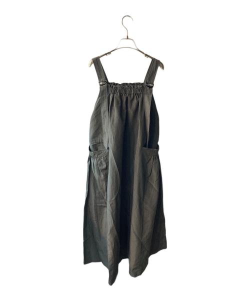 Curensology（カレンソロジー）Curensology (カレンソロジー) ノースリーブワンピース カーキ サイズ:freeの古着・服飾アイテム