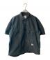 and wander（アンドワンダー）の古着「CORDURA typewriter SS over shirt」｜ブラック