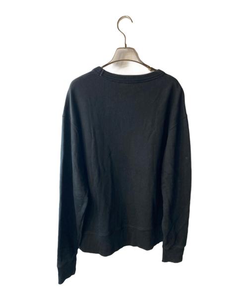 Acne studios（アクネ ストゥディオス）ACNE STUDIOS (アクネ ストゥディオス) FAIRVIEW FACE スウェット ブラック サイズ:Mの古着・服飾アイテム