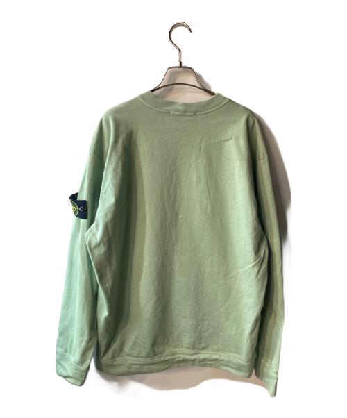 STONE ISLAND（ストーンアイランド）STONE ISLAND (ストーンアイランド) クルーネックカットソー グリーン サイズ:Lの古着・服飾アイテム