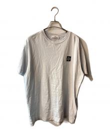 STONE ISLAND（ストーンアイランド）の古着「クルーネック コットン ガーメントダイ」｜ライトブルー