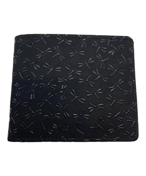 印傳屋（インデンヤ）印傳屋 (インデンヤ) 財布 ブラックの古着・服飾アイテム