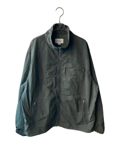 thisisneverthat（ディスイズネバーザット）thisisneverthat (ディスイズネバーザット) Script Track Jacket グリーン サイズ:Lの古着・服飾アイテム