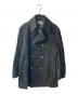 BURBERRY BLACK LABEL（バーバリーブラックレーベル）の古着「Pコート」｜ブラック