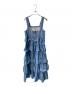 Candy Stripper (キャンディーストリッパー) デニムフリルワンピース インディゴ サイズ:M：7000円
