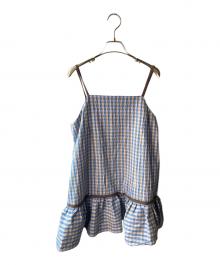 MAISON SPECIAL（メゾンスペシャル）の古着「Narrow Strap Tunic」｜ブルー