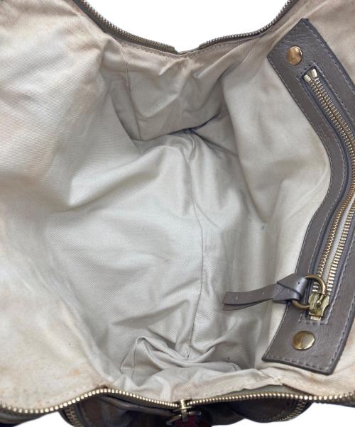 Chloe（クロエ）Chloe (クロエ) ベイ ハンドバッグ ゴールドの古着・服飾アイテム