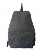 GUCCIグッチ）の古着「GGナイロン バックパック」｜ブラック