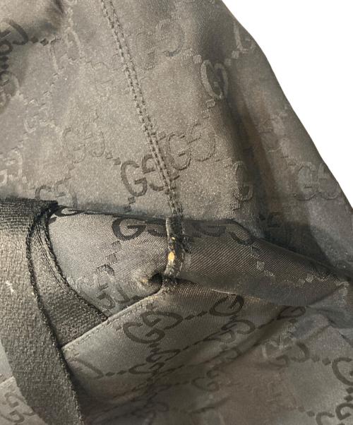 GUCCI（グッチ）GUCCI (グッチ) GGナイロン バックパック ブラックの古着・服飾アイテム