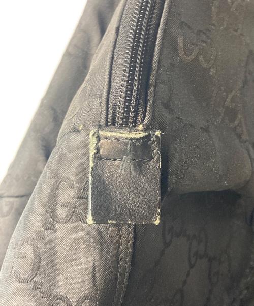 GUCCI（グッチ）GUCCI (グッチ) GGナイロン バックパック ブラックの古着・服飾アイテム
