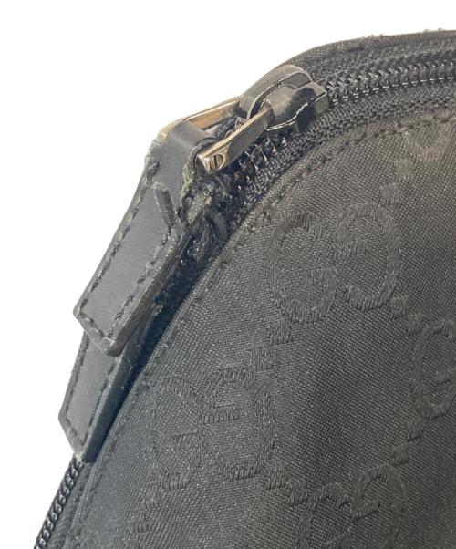 GUCCI（グッチ）GUCCI (グッチ) GGナイロン バックパック ブラックの古着・服飾アイテム