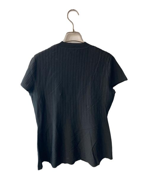 theory（セオリー）theory (セオリー) Compact Crepe Peplum Top ブラック サイズ:Sの古着・服飾アイテム