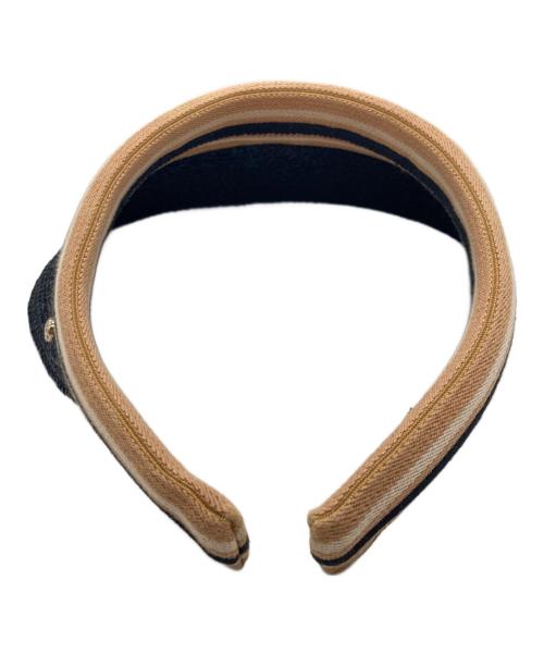 HELEN KAMINSKI（ヘレンカミンスキー）HELEN KAMINSKI (ヘレンカミンスキー) ラフィアサンバイザー ブラックの古着・服飾アイテム