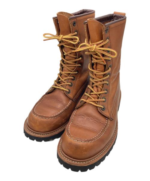RED WING（レッドウィング）RED WING (レッドウィング) 8-inch Classic Moc ブラウン サイズ:7　1/2の古着・服飾アイテム