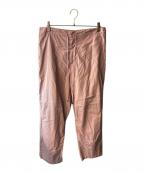 AURALEEオーラリー）の古着「WASHED FINX TWILL EASY WIDE PANTS」｜ピンク