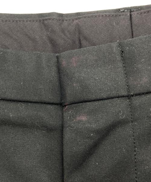 LE（エルイー）LE (エルイー) TWO TUCK Cotton Pants ブラック サイズ:4の古着・服飾アイテム