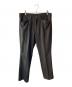 MAISON et VOYAGE（メゾンエボヤージュ）の古着「ポリエステルウール Lポケットフレアパンツ」｜ブラウン