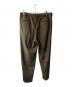 STEVEN ALAN (スティーブンアラン) VIN/WL 2PLEATED PANTS-BOLD/パンツ ブラウン サイズ:XL：4000円