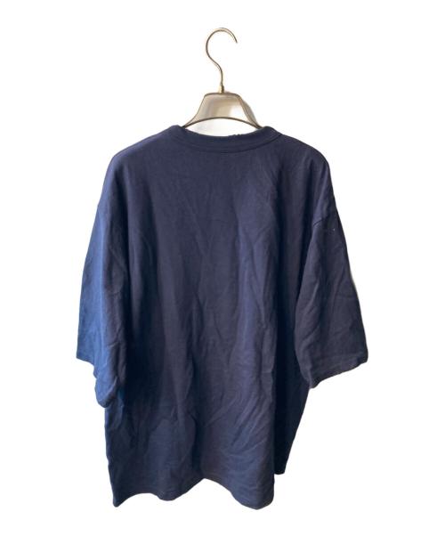 UNIVERSAL OVERALL（ユニバーサルオーバーオール）UNIVERSAL OVERALL (ユニバーサルオーバーオール) Curensology (カレンソロジー) 別注ショートスリーブTシャツ ネイビー サイズ:freeの古着・服飾アイテム