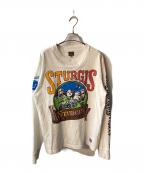 THE REAL McCOY'Sザ・リアルマッコイズ）の古着「BUCO L/S TEE / STURGIS」｜ホワイト