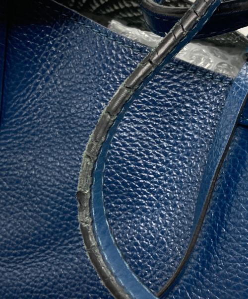 GIANNI CHIARINI（ジャンニ キアリーニ）GIANNI CHIARINI (ジャンニ キアリーニ) トートバッグ ネイビーの古着・服飾アイテム