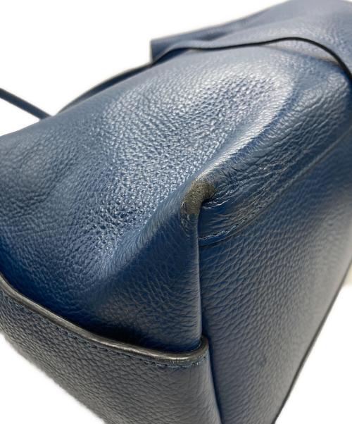 GIANNI CHIARINI（ジャンニ キアリーニ）GIANNI CHIARINI (ジャンニ キアリーニ) トートバッグ ネイビーの古着・服飾アイテム