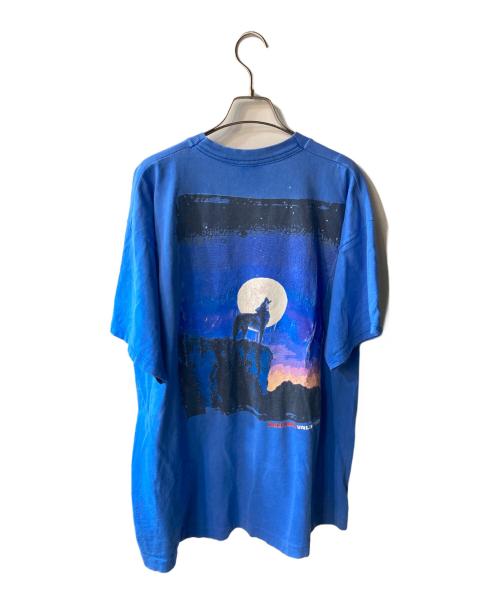 marlboro（マルボロ）marlboro (マルボロ) ポケットTシャツ ブルー サイズ:サイズ表記無の古着・服飾アイテム