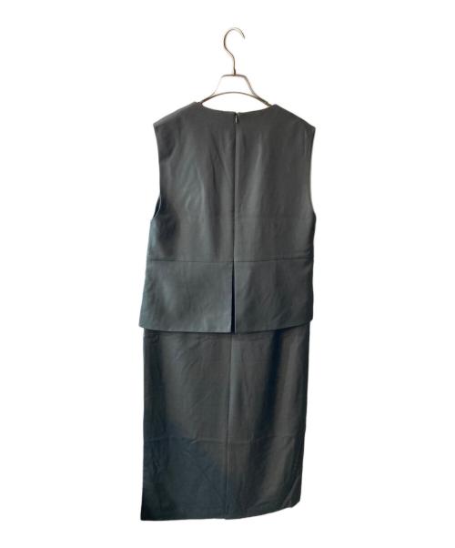 form forma（フォルムフォルマ）form forma (フォルムフォルマ) ジャンパースカート グレー サイズ:M 未使用品の古着・服飾アイテム