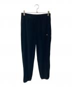 ALL MY HOMIESオールマイホーミーズ）の古着「ベロアパンツ」｜ブラック