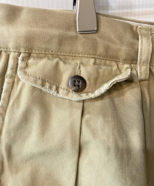 POLO RALPH LAUREN（ポロ・ラルフローレン）POLO RALPH LAUREN (ポロ・ラルフローレン) 2タックチノパン ベージュ サイズ:W36の古着・服飾アイテム