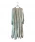 ne quittez pas（ヌキテパ）の古着「Cotton Voile Tiered Maxi Dress」｜ミントグリーン