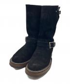 WHITE'S BOOTSホワイツブーツ）の古着「ラフアウトエンジニアブーツ」｜ブラック