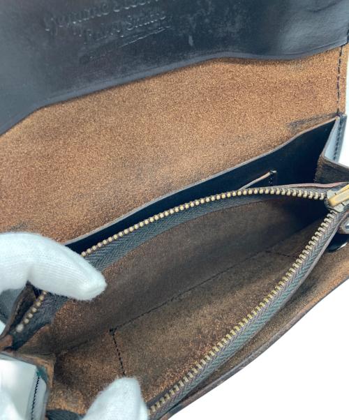 LARRY SMITH（ラリースミス）LARRY SMITH (ラリースミス) FLAP WALLET ブラックの古着・服飾アイテム