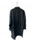 ISSEY MIYAKE (イッセイミヤケ) ロングシャツ ブラック サイズ:2：11000円
