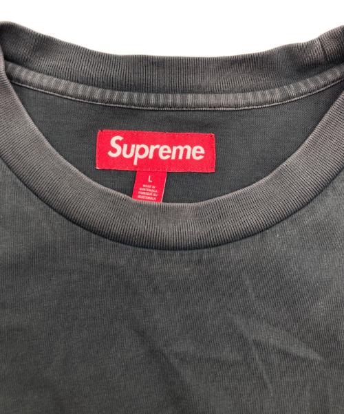 SUPREME（シュプリーム）Supreme (シュプリーム) Warm Up Washed S/S Top グレー サイズ:Lの古着・服飾アイテム
